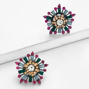 FRANCES Jewel Rhinestone Earrings